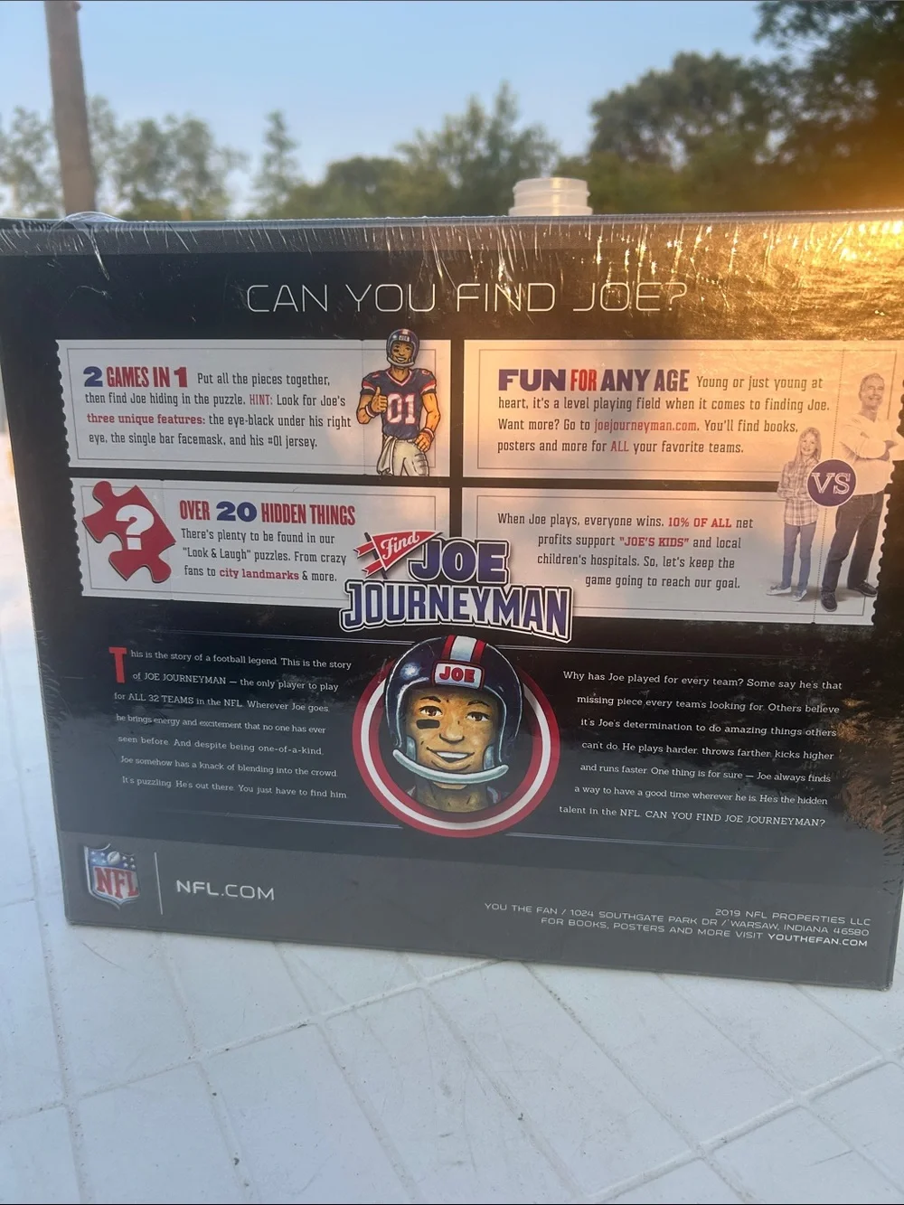 NFL New York Giants Puzzle - Orange & Blue Artwork New In Sealed Box